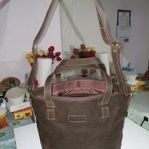 Full Grain Leather Tote Bag